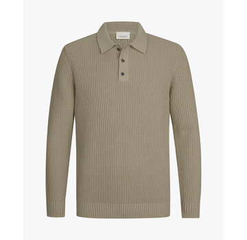 Profuomo Longsleeve Polo Beige (PPXJ10017A)