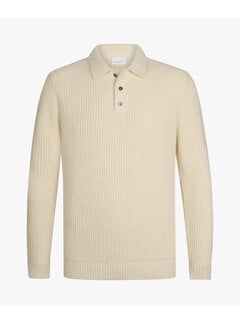 Profuomo Profuomo Longsleeve Polo Off White (PPXJ10017B)