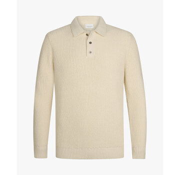 Profuomo Profuomo Longsleeve Polo Off White (PPXJ10017B)
