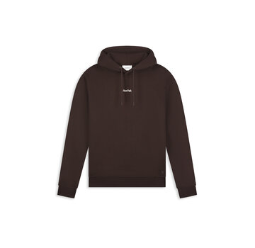 Pure Path Hooded Sweater Landscape View Hoodie Dark Brown (26030305 - 96)