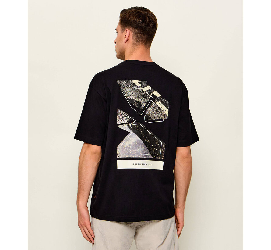 Hugo Boss Orange T-Shirt Te_Frame Black (50566613 - 001)