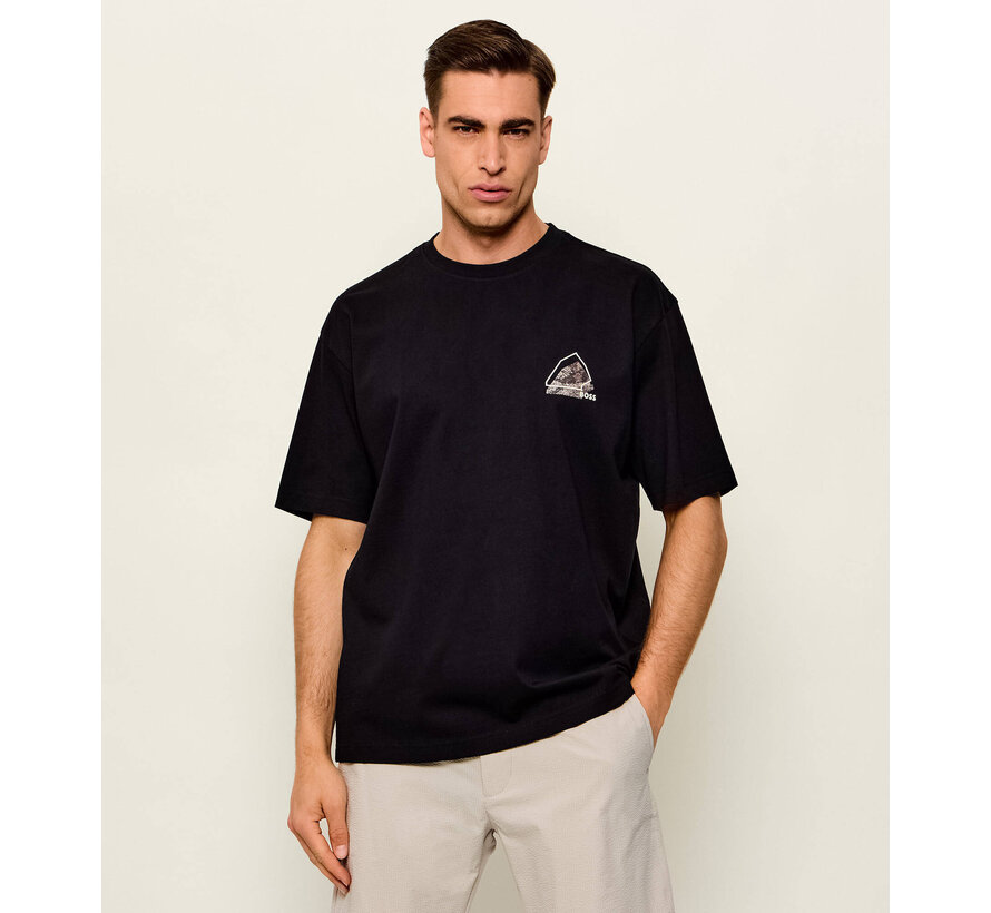Hugo Boss Orange T-Shirt Te_Frame Black (50566613 - 001)