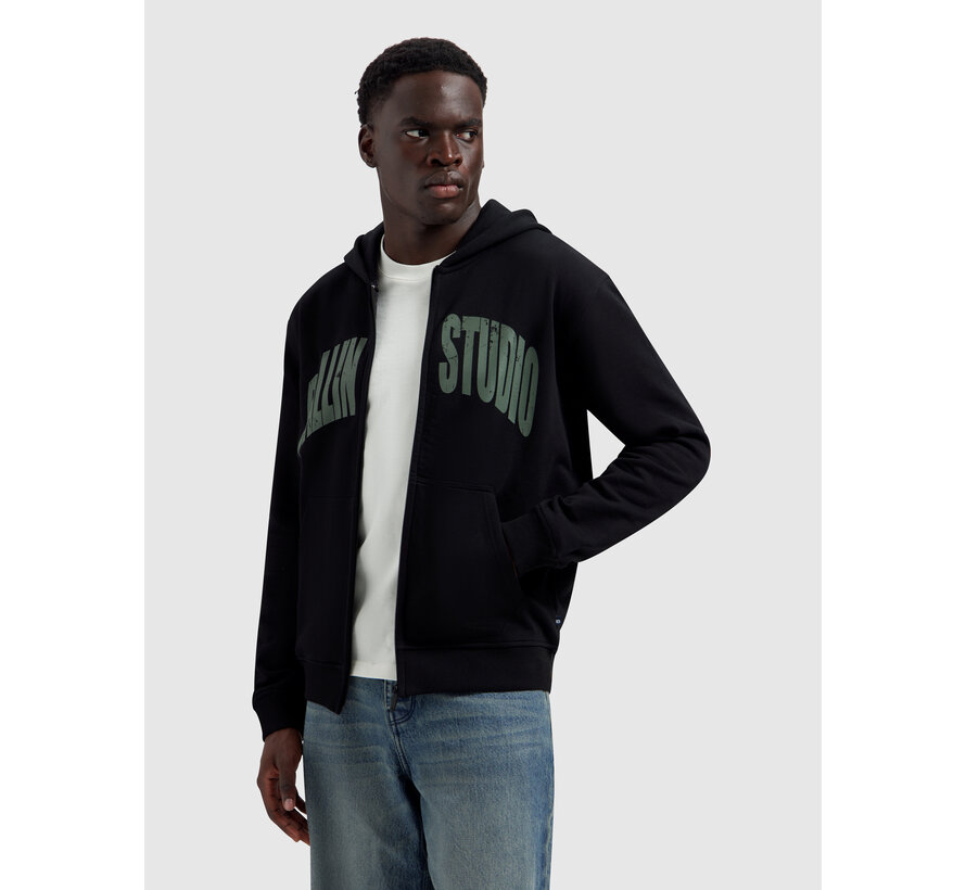 Ballin Hooded Sweat Vest Studio Black (26019310 - 02)