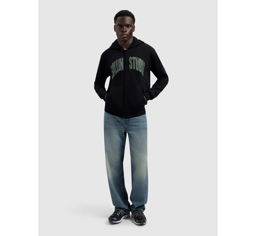 Ballin Hooded Sweat Vest Studio Black (26019310 - 02)