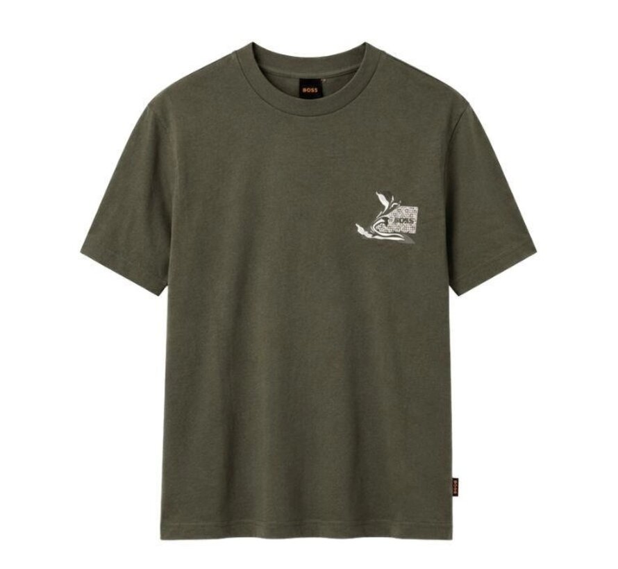 Hugo Boss Orange T-shirt Te_Blueprint Bright Green (50566628 - 325)