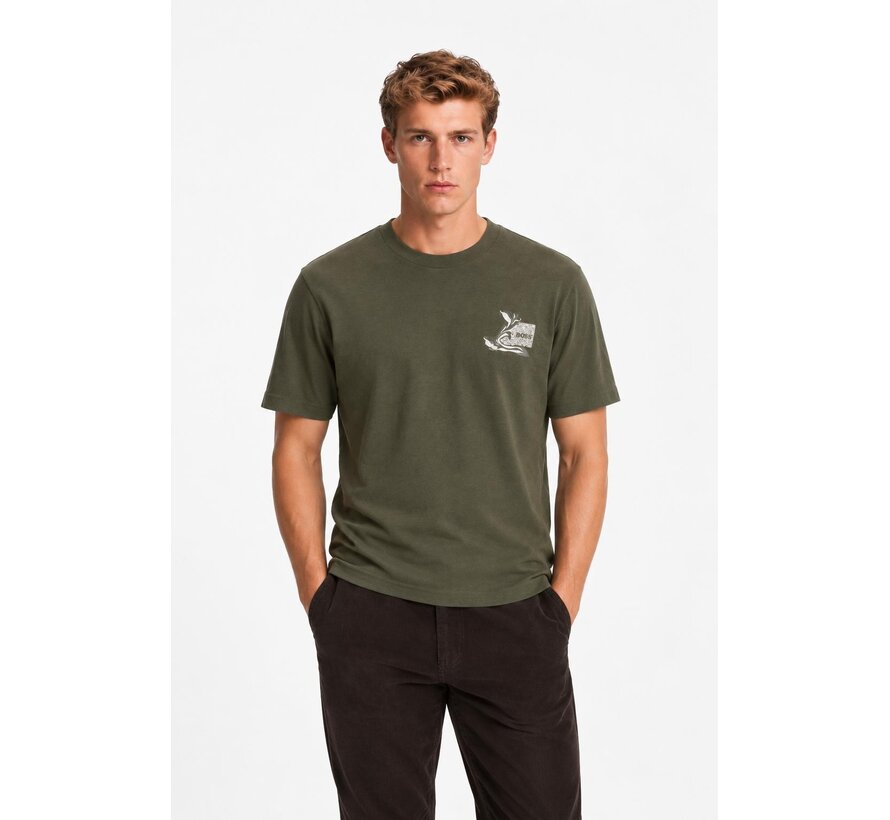Hugo Boss Orange T-shirt Te_Blueprint Bright Green (50566628 - 325)