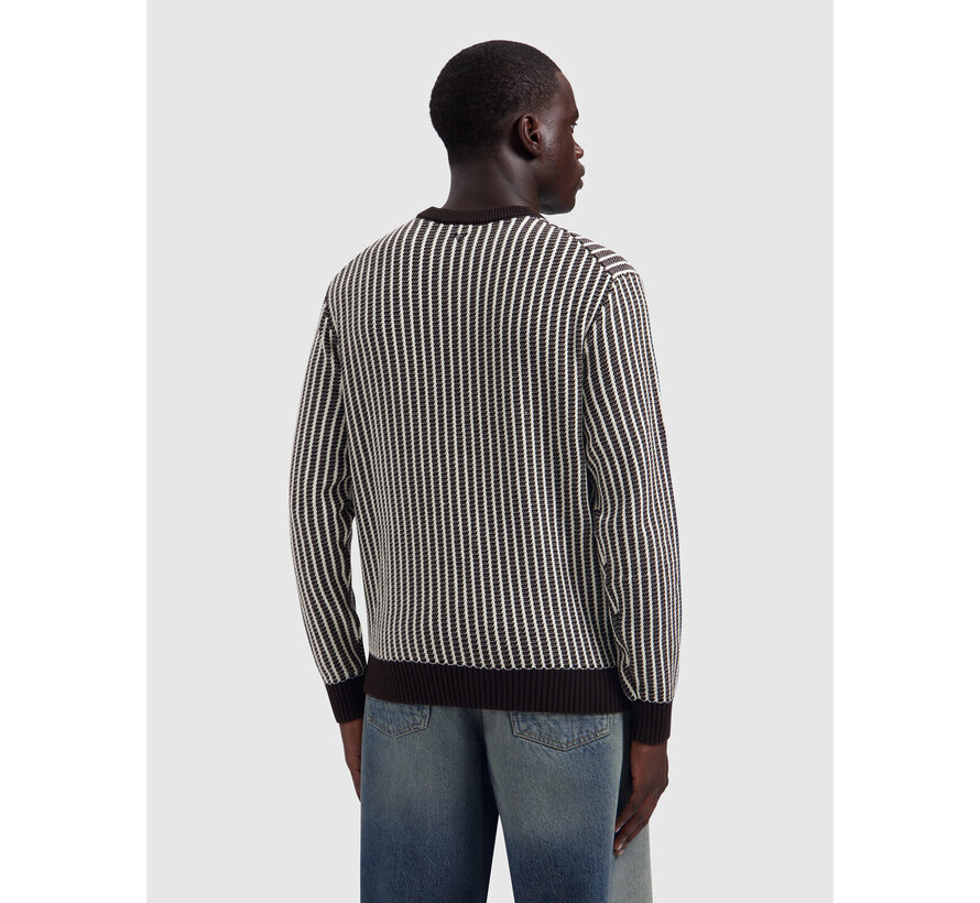 Pure Path Pullover Ladderstitch Wine Red (26030803 - 107)