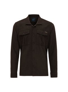 Tresanti Tresanti Overshirt Dermot Dark Brown (TRSHJE407 - 402)