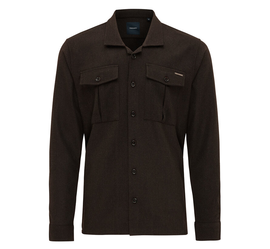 Tresanti Overshirt Dermot Dark Brown (TRSHJE407 - 402)