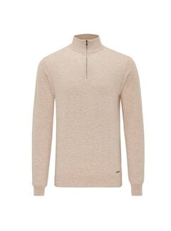 Tresanti Tresanti Trui Half Zip Firenze Beige (TRKWJE131 - 101)