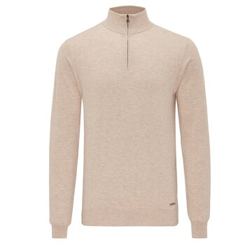 Tresanti Trui Half Zip Firenze Beige (TRKWJE131 - 101)