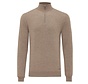 Tresanti Trui Half Zip Firenze Light Brown (TRKWJE131 - 401)