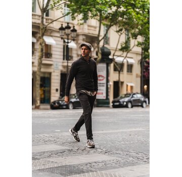 Tresanti Trui Half Zip Firenze Dark Brown (TRKWJE131 - 402)