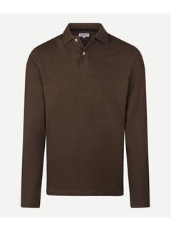 McGregor McGregor Longsleeve Polo Classic Chocolate Brown (MM262.9003.01 - 3010)