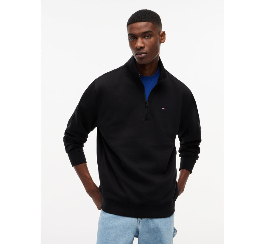 Tommy Hilfiger Jeans Half Zip Sweater Black (DM0DM20339 - BDS)