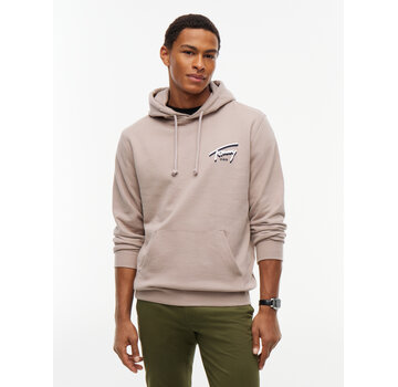 Tommy Hilfiger Tommy Hilfiger Jeans Hooded Sweater Reg NYC Signature Limestone Dust (DM0DM23583 - PKE)