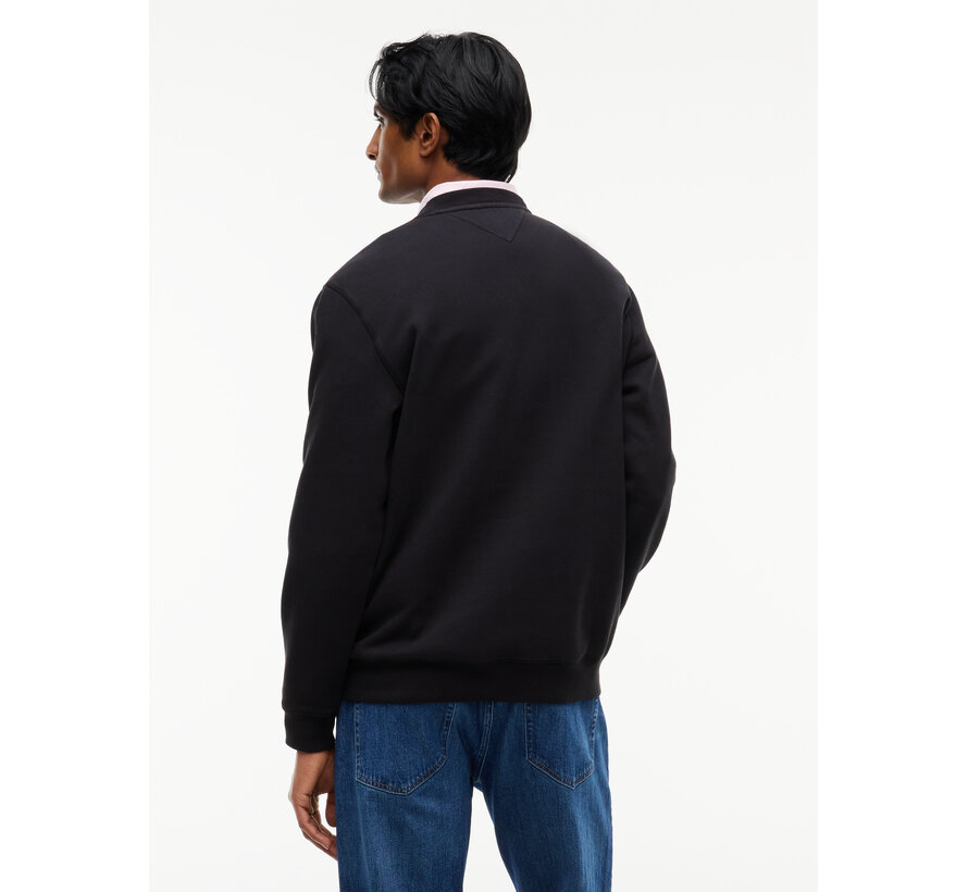 Tommy Hilfiger Jeans Sweater Reg Badge Crew Black (DM0DM23607 - BDS)