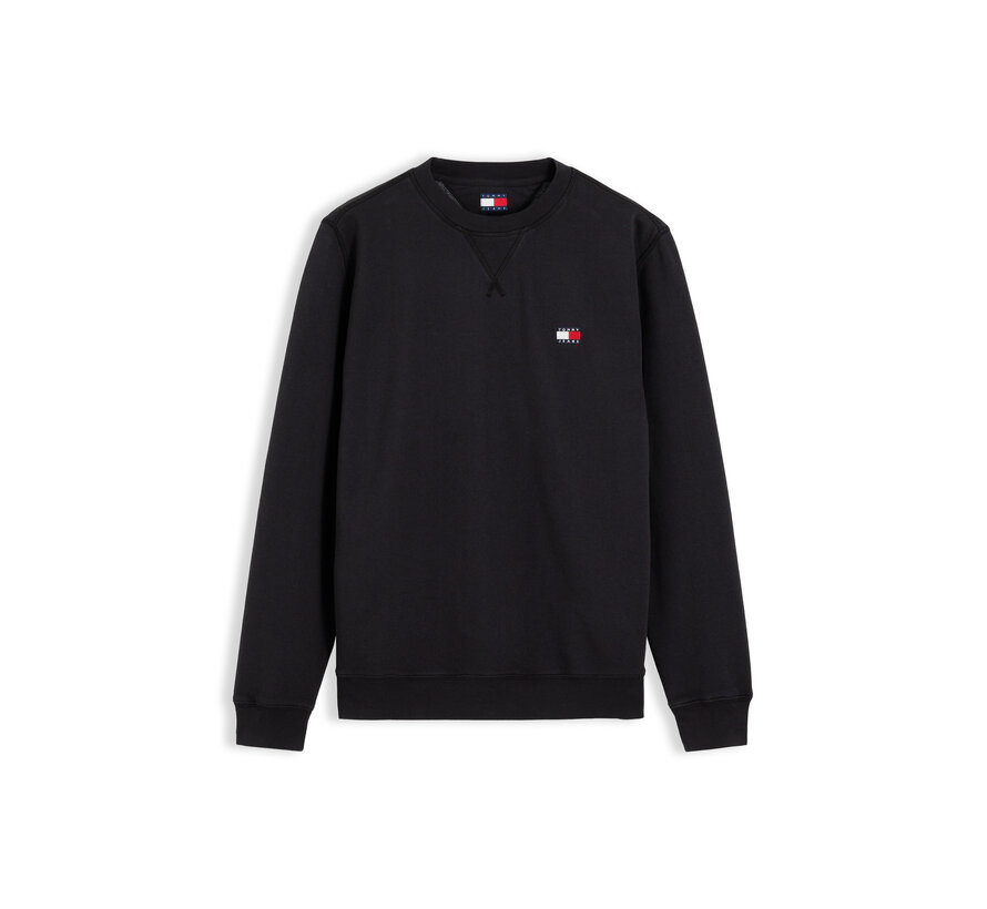 Tommy Hilfiger Jeans Sweater Reg Badge Crew Black (DM0DM23607 - BDS)
