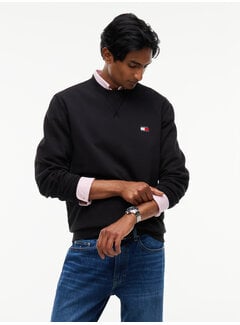 Tommy Hilfiger Tommy Hilfiger Jeans Sweater Reg Badge Crew Black (DM0DM23607 - BDS)