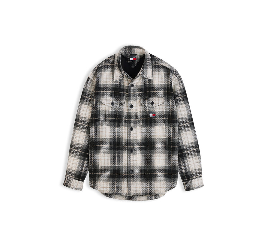 Tommy Hilfiger Jeans Overshirt Check Black (DM0DM23616 - 0ME)