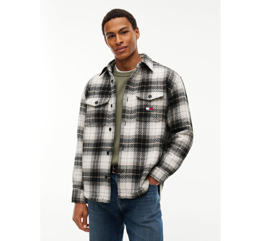 Tommy Hilfiger Jeans Overshirt Check Black (DM0DM23616 - 0ME)