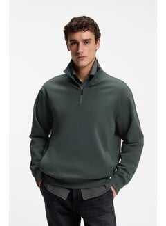 HUGO BOSS Hugo Boss Orange Sweater Half Zip Ze_Smallzip Open Green (50569548 - 377)