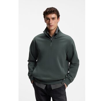 HUGO BOSS Hugo Boss Orange Sweater Half Zip Ze_Smallzip Open Green (50569548 - 377)