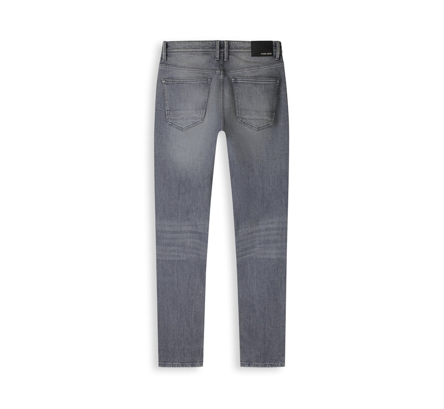 Pure Path Jeans The Ryan Slim Fit Denim Mid Grey (W3021)