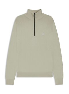 HUGO BOSS Orange Trui Half Zip Kanobix_S Light Beige (50527585 - 271)