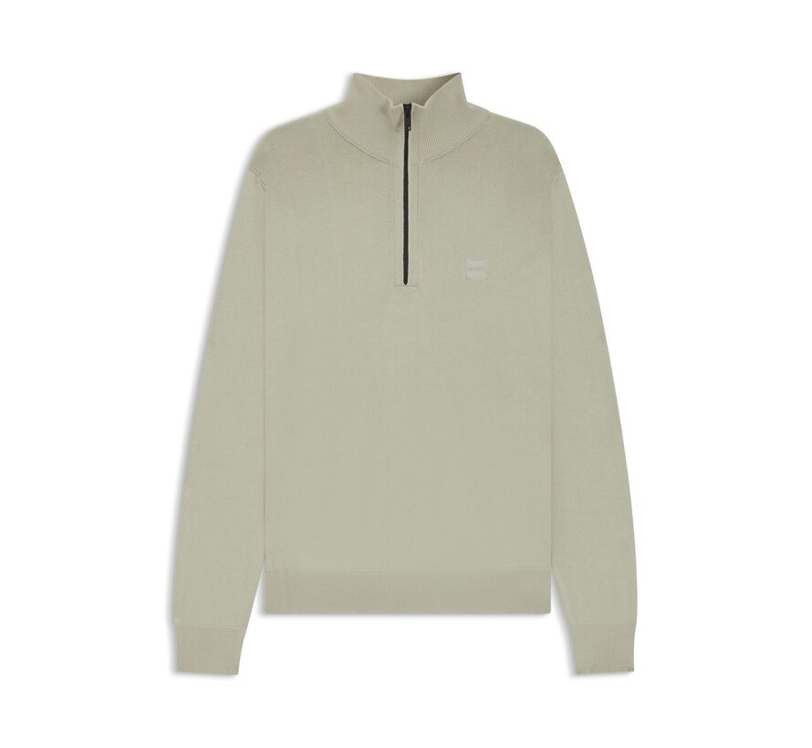 Hugo Boss Orange Trui Half Zip Kanobix_S Light Beige (50527585 - 271)