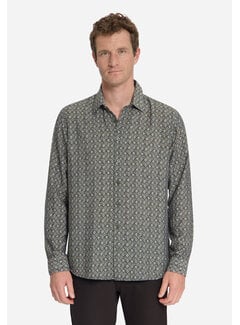 No Excess Overhemd Allover Printed Moss (33450951 - 152)