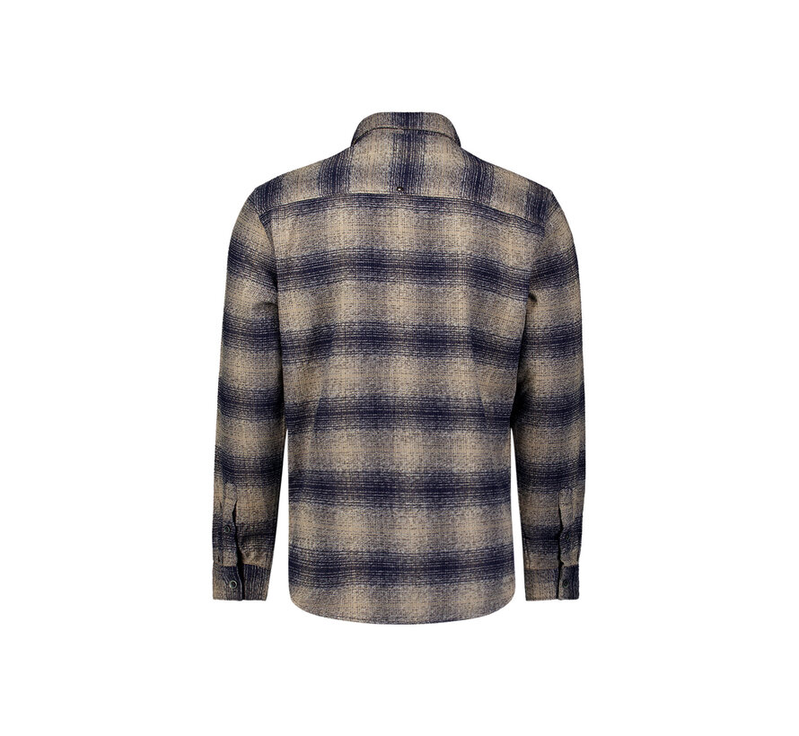 Overhemd Yarn Dyed Flannel Check Dark Night (33430904 - 178)