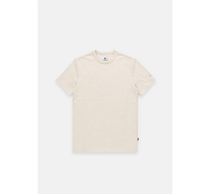 Gabbiano T-shirt interlock heavy BLAZE Coastal Sand (1567127 - 00673)