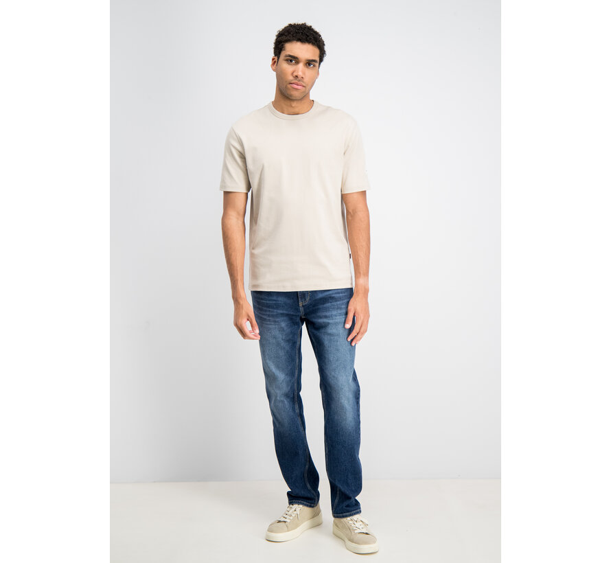 Gabbiano T-shirt interlock heavy BLAZE Coastal Sand (1567127 - 00673)