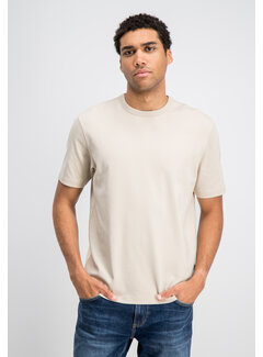 Gabbiano T-shirt interlock heavy BLAZE Coastal Sand (1567127 - 00673)