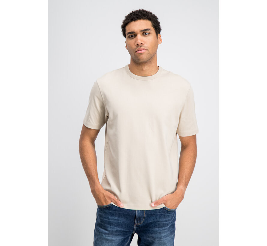 Gabbiano T-shirt interlock heavy BLAZE Coastal Sand (1567127 - 00673)