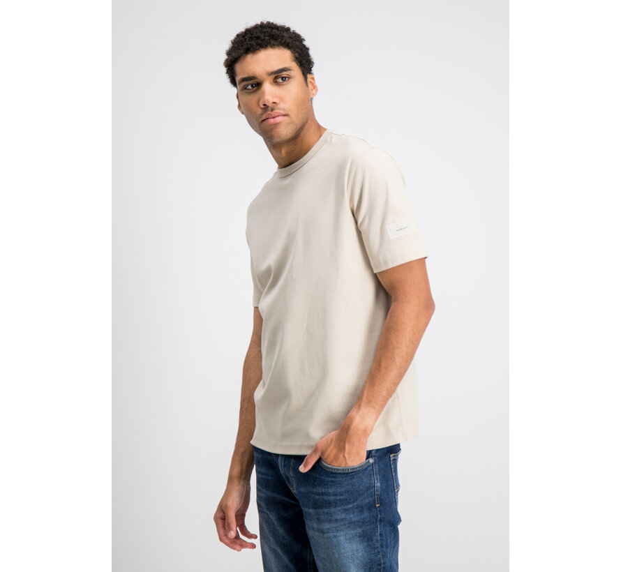 Gabbiano T-shirt interlock heavy BLAZE Coastal Sand (1567127 - 00673)