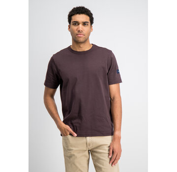 Gabbiano Gabbiano T-shirt interlock heavy BLAZE Burnt Bordeaux (1567127 - 00674)