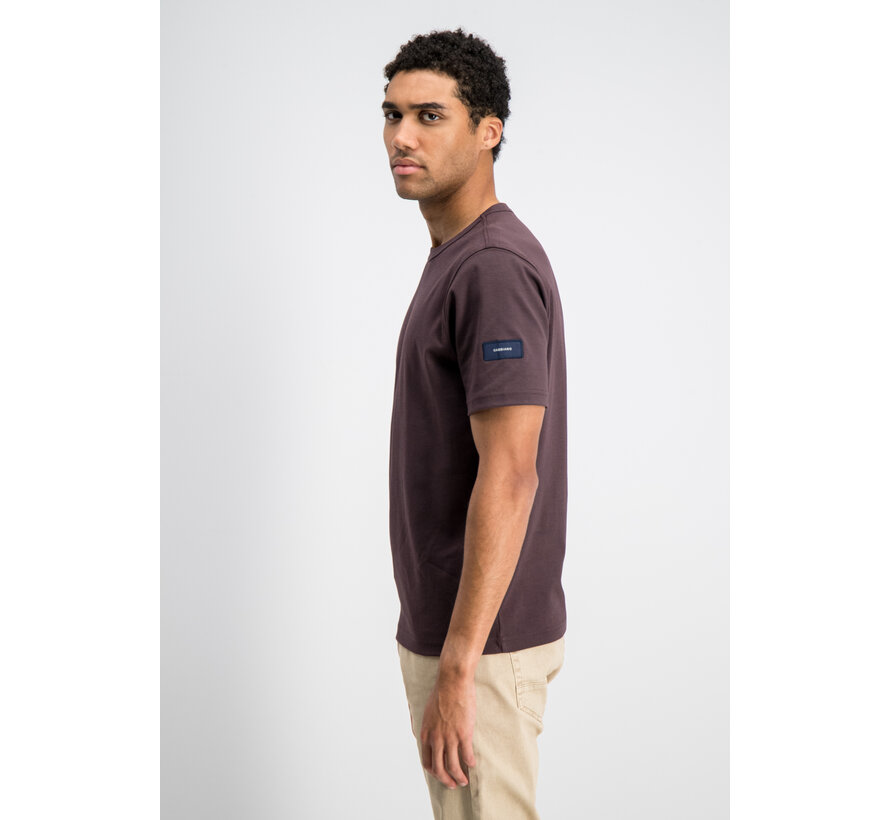 Gabbiano T-shirt interlock heavy BLAZE Burnt Bordeaux (1567127 - 00674)