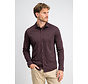 Gabbiano Jersey Overhemd LS TONE-S Burnt Bordeaux (3367340 - 00674)