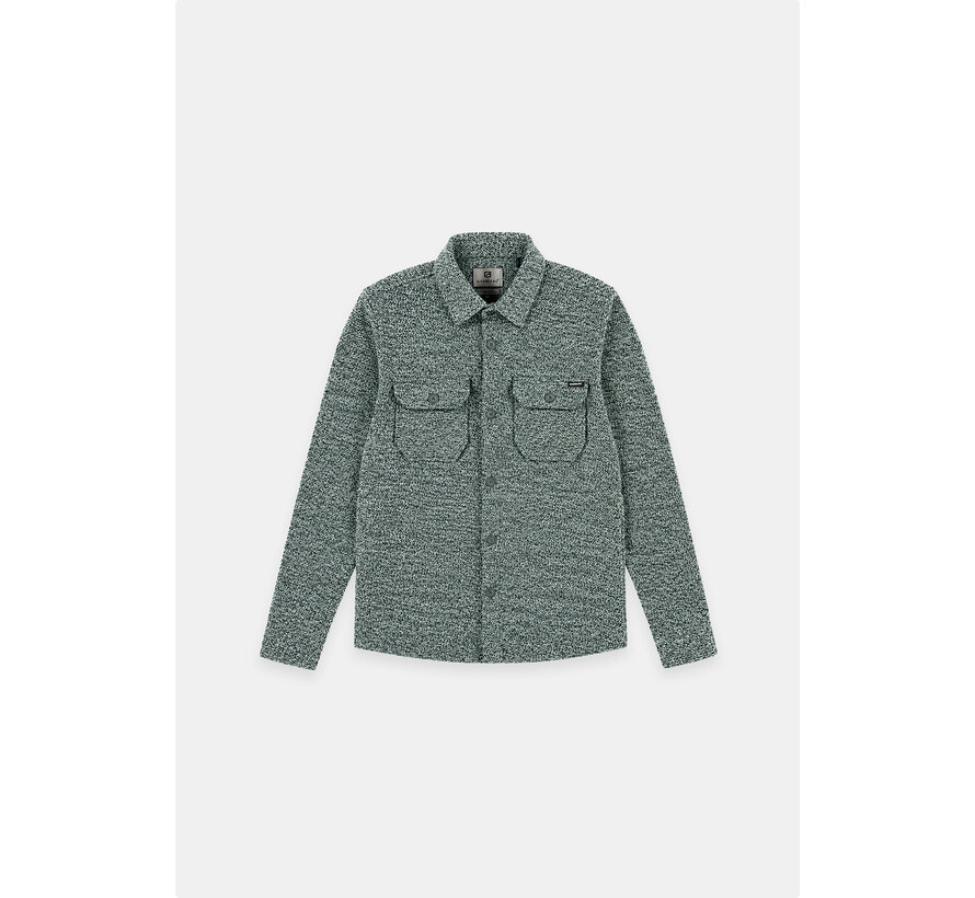Gabbiano Tweed Flanel Overshirt LORN Highland Green (3367338 - 00675)