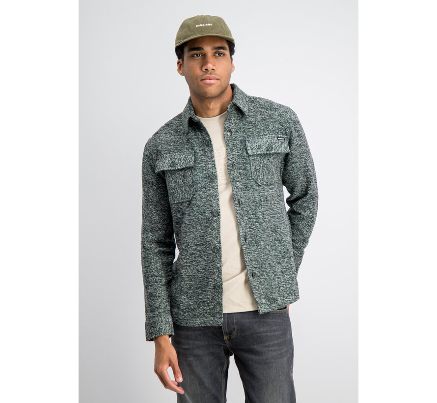 Gabbiano Tweed Flanel Overshirt LORN Highland Green (3367338 - 00675)
