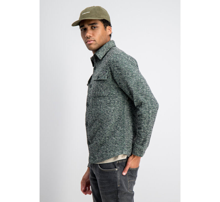 Gabbiano Tweed Flanel Overshirt LORN Highland Green (3367338 - 00675)
