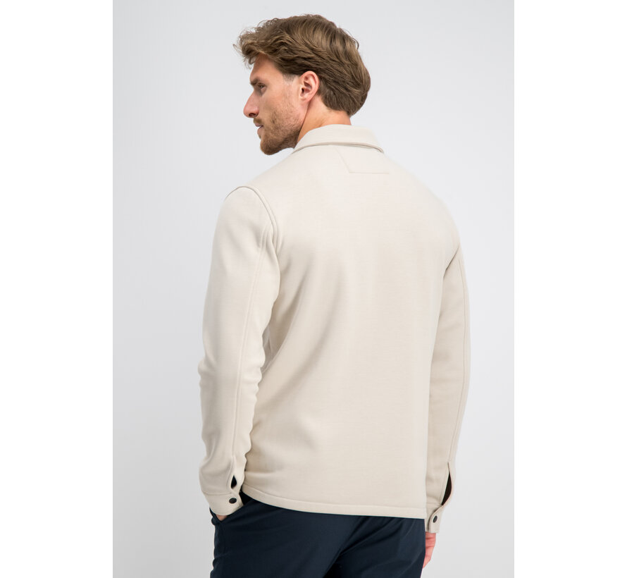 Gabbiano Sweat Zip Overshirt EASON Coastal Sand (4267422 - 00673)