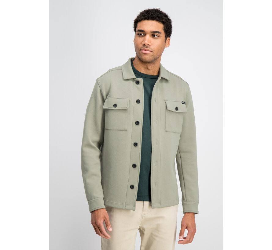 Gabbiano Pique Interlock Overshirt BRODY Sage Green (4267427 - 00672)