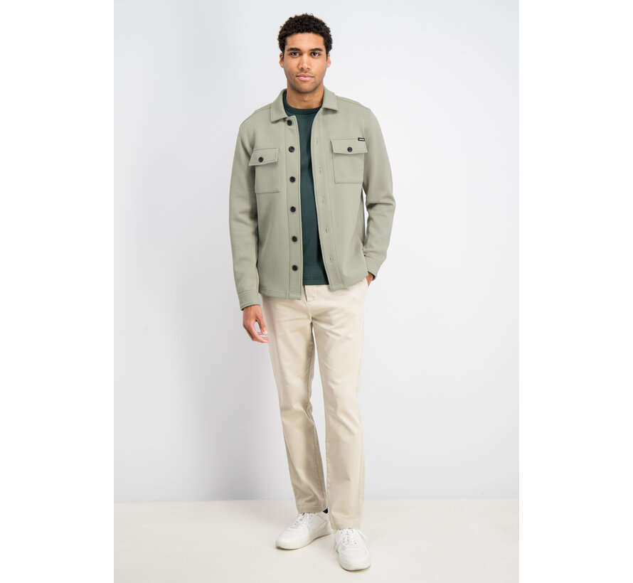 Gabbiano Pique Interlock Overshirt BRODY Sage Green (4267427 - 00672)