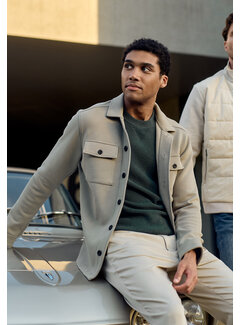 Gabbiano Pique Interlock Overshirt BRODY Sage Green (4267427 - 00672)