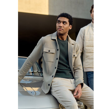 Gabbiano Gabbiano Pique Interlock Overshirt BRODY Sage Green (4267427 - 00672)