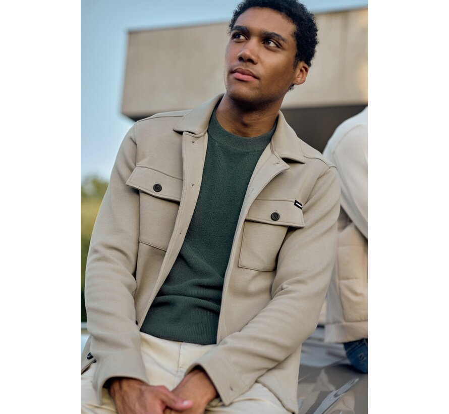 Gabbiano Pique Interlock Overshirt BRODY Sage Green (4267427 - 00672)