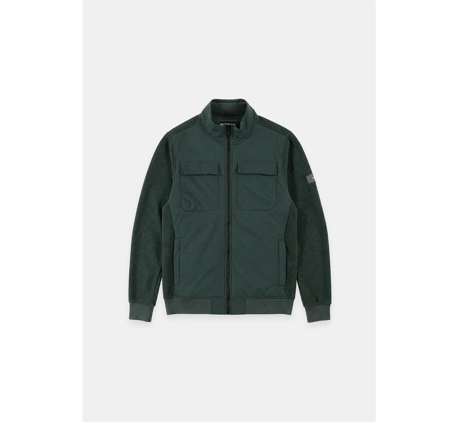 Gabbiano Sweat Vest Mix Cardigan INVER Highland Green (4267430 - 00675)